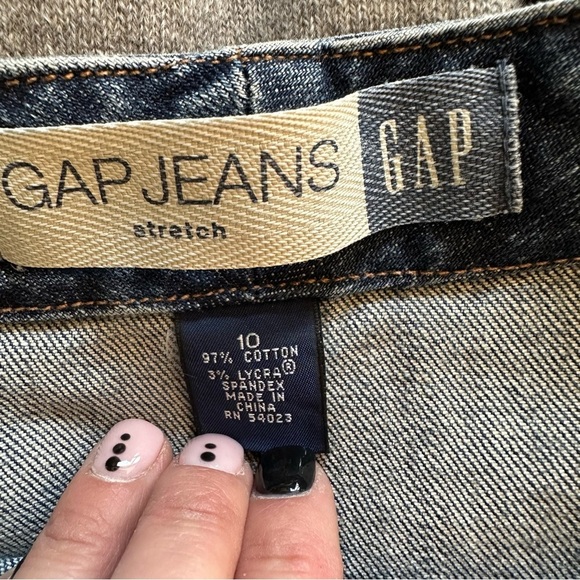 Gap | Y2K Vintage Jean Maxi Skirt Size 10 - Picture 7 of 7